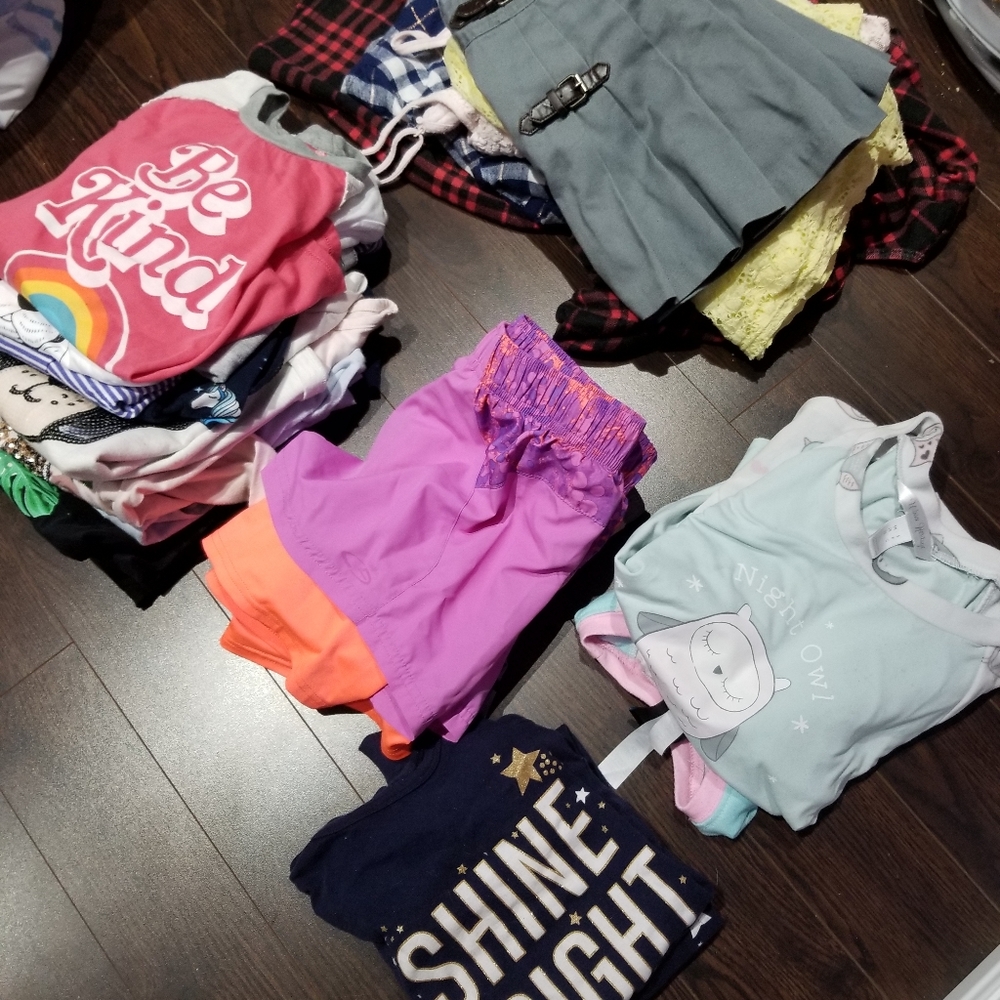Lot of girls clothes